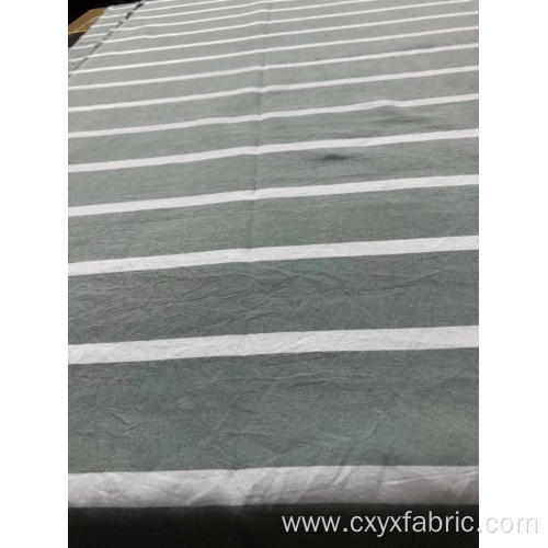 stripe yarn dyed fabric polyester for home textile